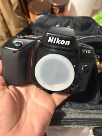 Nikon f70 kit analogica