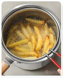 NUOVO- Pentola ELETTRICA Friggitrice Cucina vapore