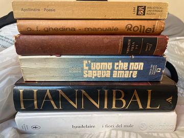 Lotto 6 libri vintage e da collezione