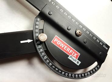 Squadra goniometrica regolabile Powerfix - 55 cm