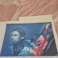 Poster Gigi Riva Leggenda del Calcio