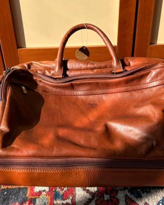 Borsone da viaggio in vera pelle Maledetti Toscani