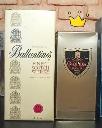 Ballantines Oropilla liquore whiskey vintage