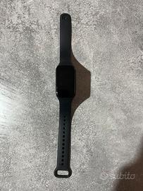 Smartwatch unisex – cinturino in silicone nero