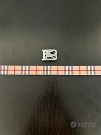 Cintura Burberry Vintage Check con fibbia B