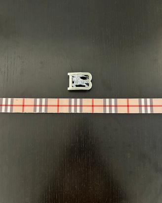 Cintura Burberry Vintage Check con fibbia B