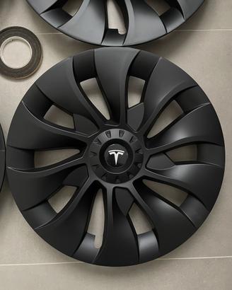 4 copri cerchi Uberturbine neri - Tesla Model 3 18