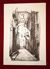 Litografie bianco/nero