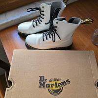 Scarpe Dr. Martens Platform Bianche