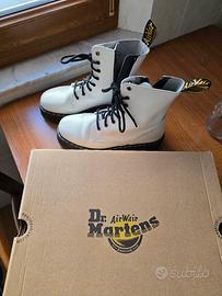 Scarpe Dr. Martens Platform Bianche