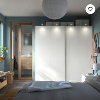 Armadio Ikea Pax scorrevole 4 ante bianco