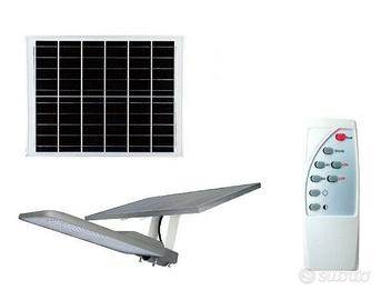 Lampione solare da 150 W con telecomando e pannell