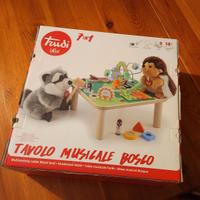 Trudi tavolo musicale del bosco