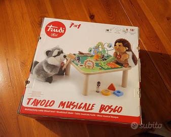 Trudi tavolo musicale del bosco