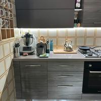 Mobile cucina, cassetiera, grigio