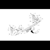 gancio traino per fiat idea o lancia musa