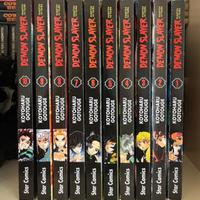 Demon Slayer manga 1-10