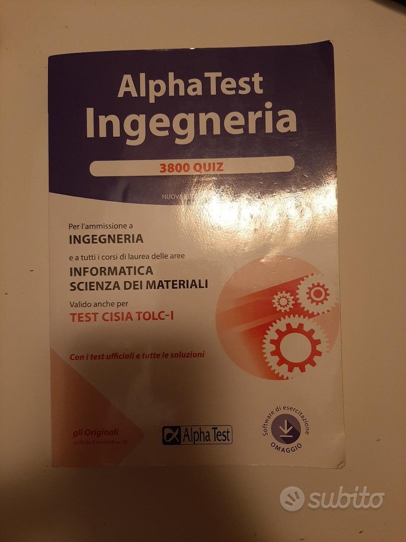 set completo alpha test ingegneria - Libri e Riviste In vendita a Rimini