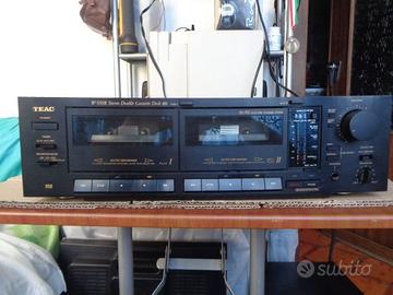 Doppia piastra TEAC model W-550R  permuto