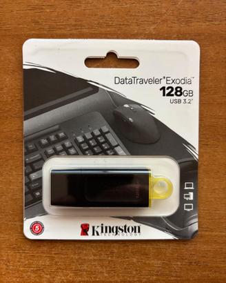Kingston Pen Drive 128GB USB3.2