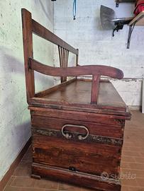 Cassapanca d'epoca di inizio '900
