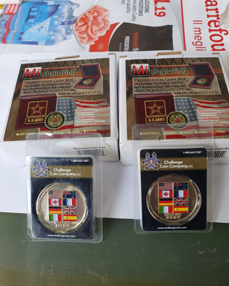 Coin Iraq più box contenitore