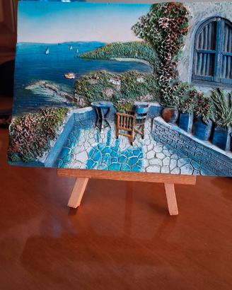 minidipinto lago garda