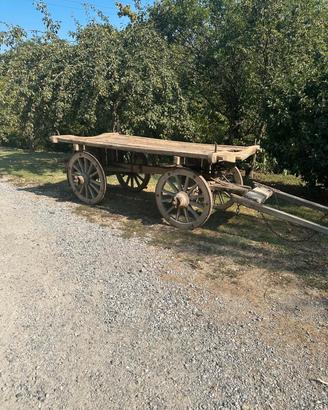 carro in legno del 1900