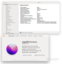 imac 27 5k retina processore intel i7 quad core