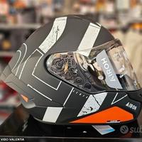 Casco integrale airoh matryx scope orange matt