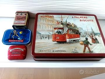 Scatole latta vintage