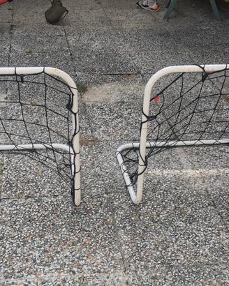 2 mini porte calcio in alluminio Decathlon