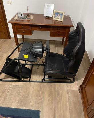 Postazione completa simulatore di guida