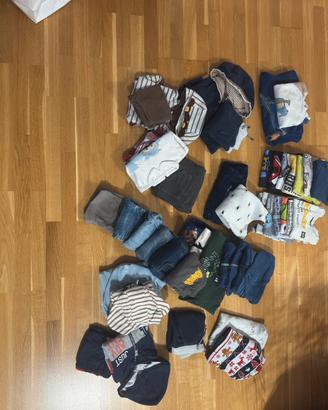 Lotto abbigliamento 12 18 mesi
