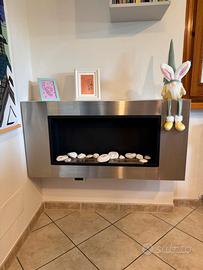 Caminetto Bioetanolo in acciaio