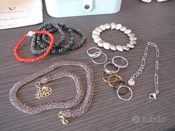 Lotto 15 pezzi bigiotteria