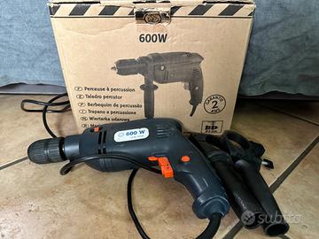 Trapano 600w, no percussione.