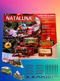 Treno per albero di natale Trenino natalizio 89 cm