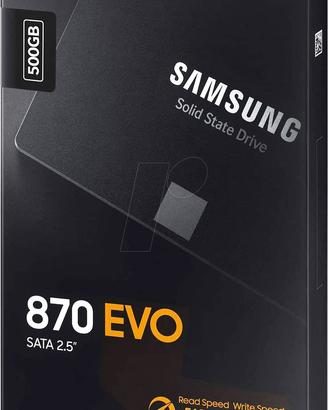 Samsung 870 EVO 500GB SSD SATA III 2.5”