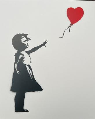 Vinile Banksy 12" lp Girl With Baloon numerato