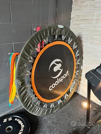 Trampolino elastico superjump Coalsport 116x10x63