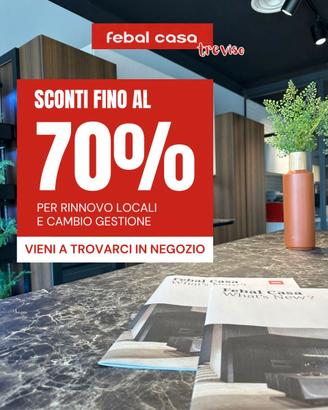 Cucine Febal a prezzi straordinari: nuova gestione
