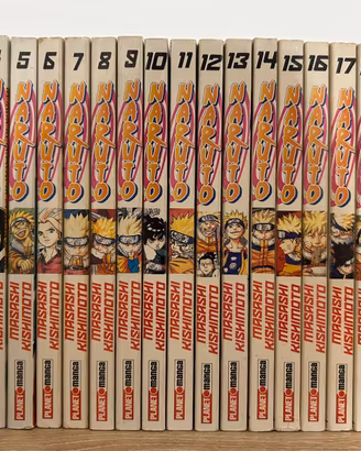 Naruto serie nera completa