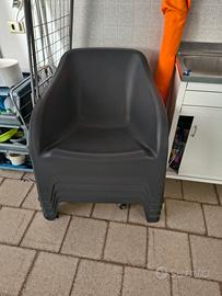 sedia da giardino deluxe