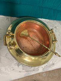 Braciere ottone
