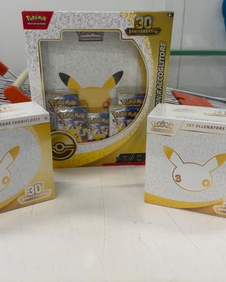 Pokemon 30 anniversario ecc