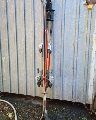 Sci da bambino 121 cm, doppia punta