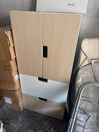 Mobile contenitore moderno con ante e cassetti