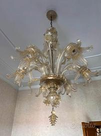 lampadario murano 