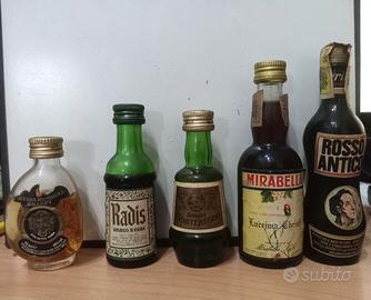 Lotto mignon liquori vintage italiani – Vecchia Ro